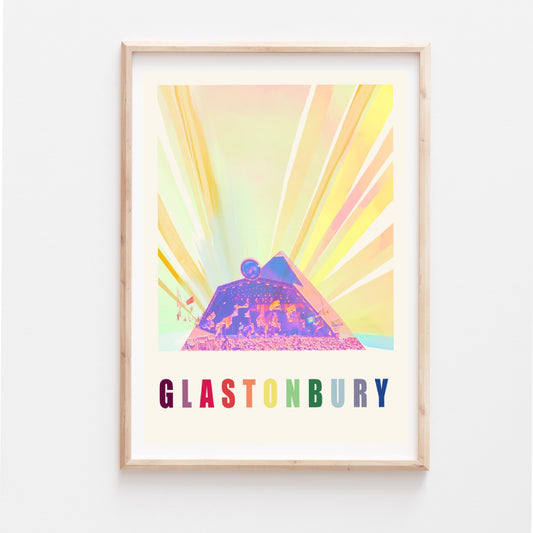 Glastonbury Festival Print