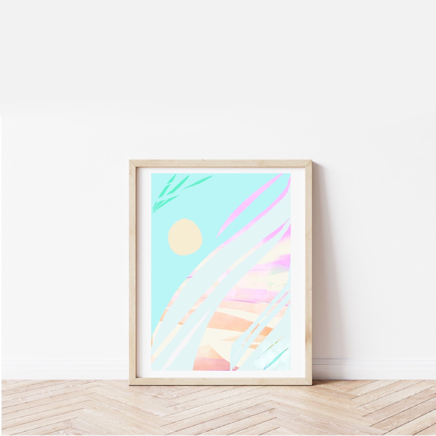 Summer on the Ski Slopes Print